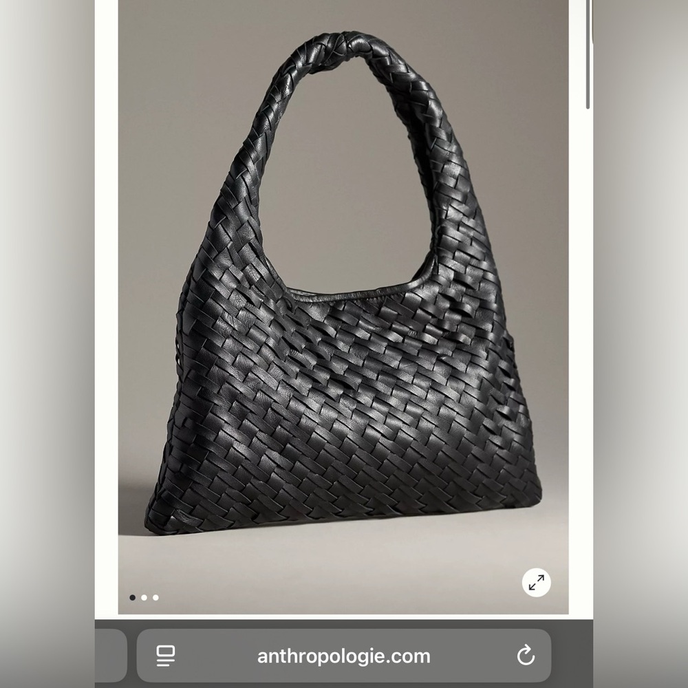 NWT Anthropologie Walter Baker Haven Shoulder Bag black - Picture 3 of 7